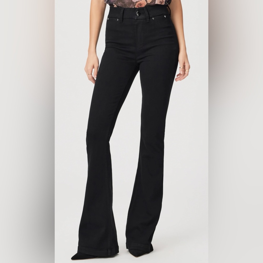 PAIGE denim flare jean. Size 29. Black.